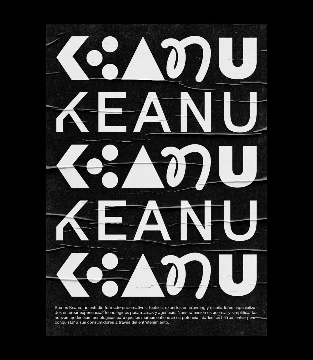 Creación de marca y diseño identidad visual para Keanu por Agencia Kids