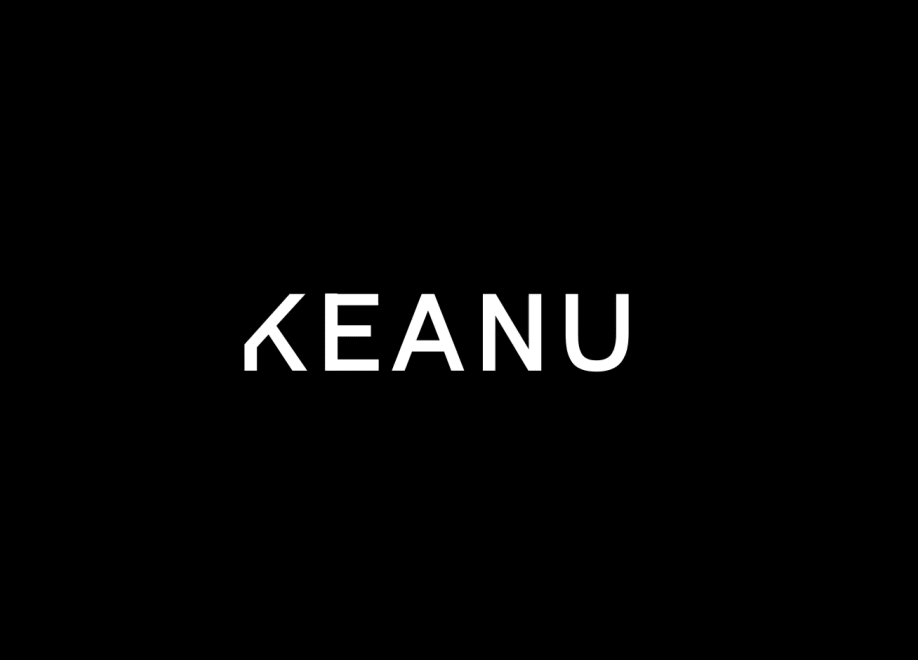 Animación de la marca Keanu con distintas tipografías